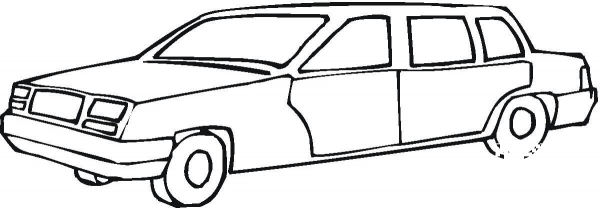 Big Car  coloring page image