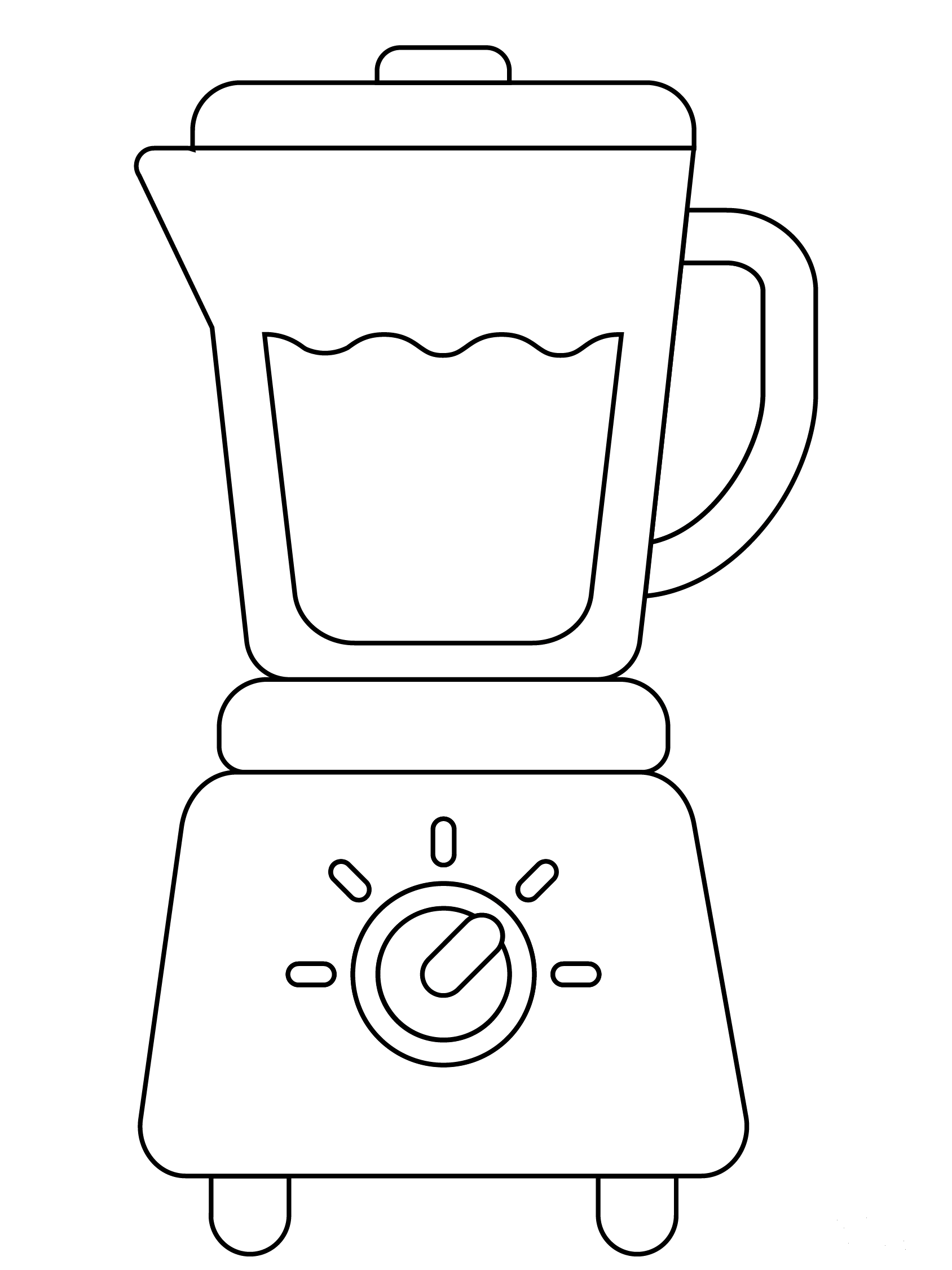 Blender coloring page - ColouringPages