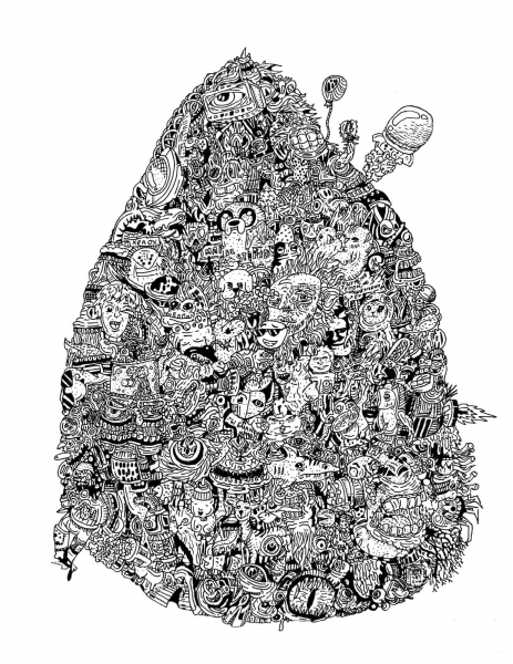 Blob by Kris Man coloring page image