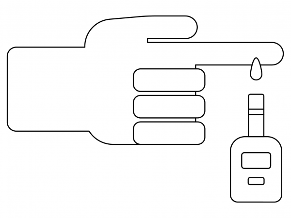 Blood Sugar coloring page image