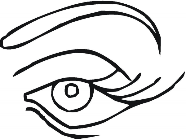 Blue Eye  coloring page image
