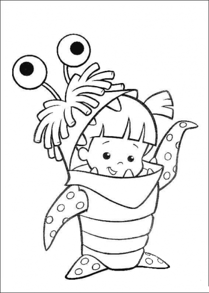 Boo  coloring page image