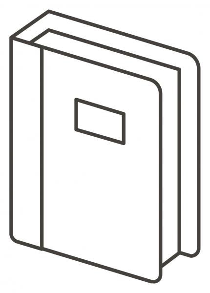 Book coloring page image