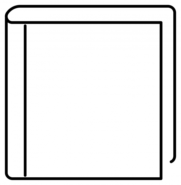 Book Emoji coloring page image