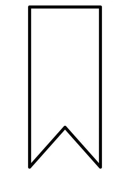 Bookmark Emoji coloring page image