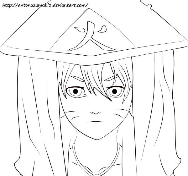 Boruto Hokage coloring page image