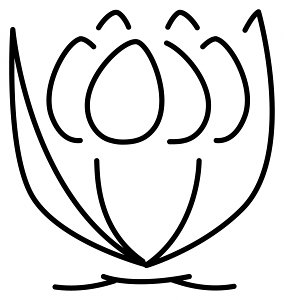 Bouquet Emoji coloring page image