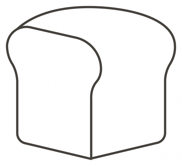 Bread coloring page image