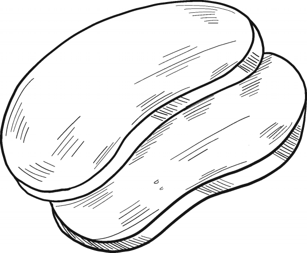 Bread Slices coloring page image