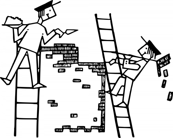 Brick Wall Makers coloring page image