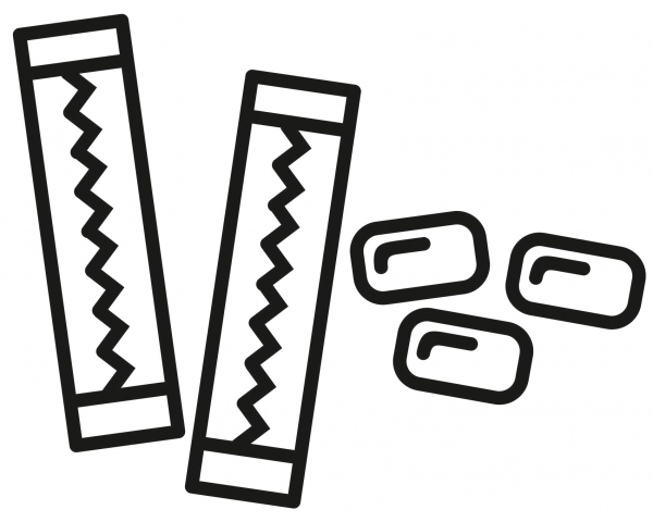 Bubble Gum coloring page image