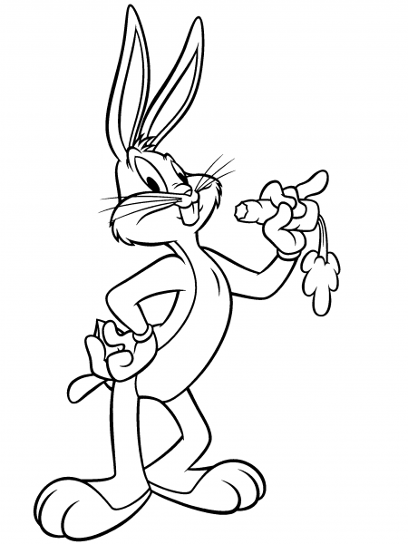 Bugs Bunny  coloring page image