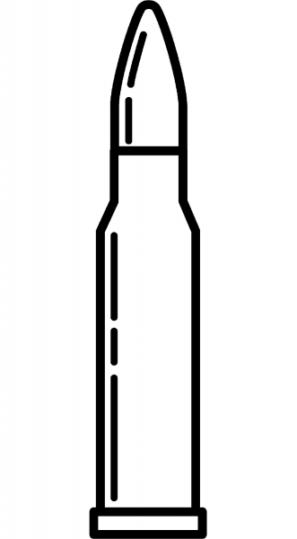 Bullet coloring page image