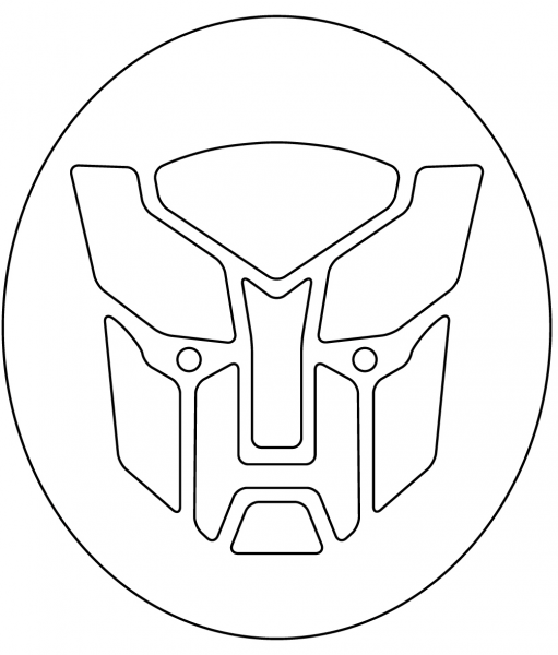 Bumblebee coloring page image