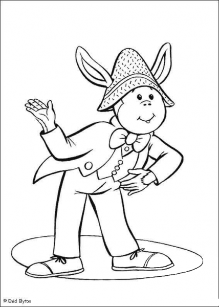 Bunkey coloring page image