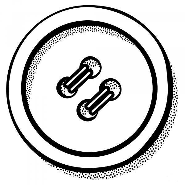 Button coloring page image