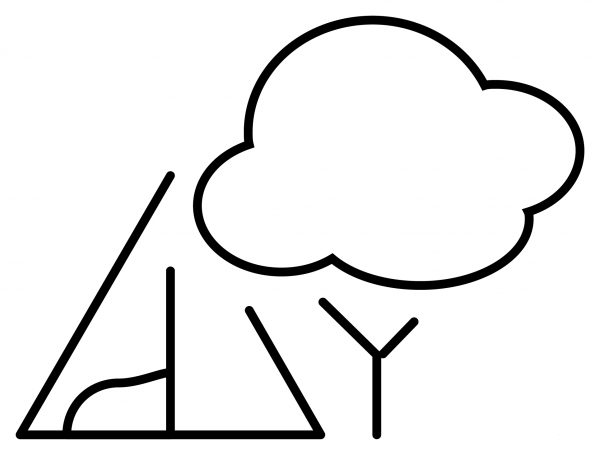 Camping Emoji coloring page image