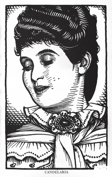 Candelaria coloring page image
