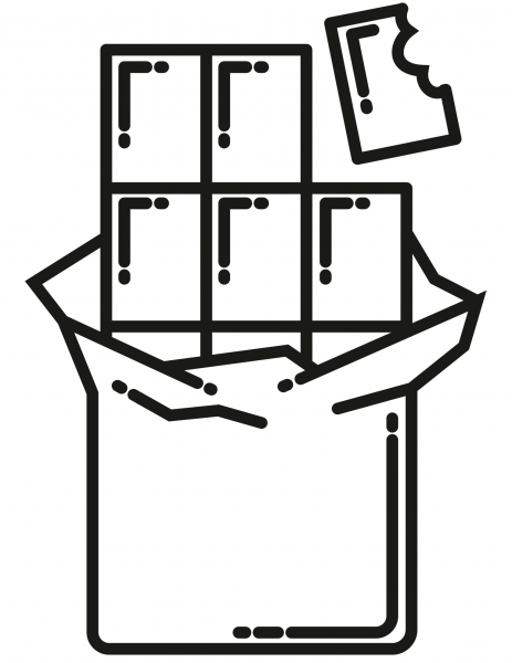 Candy Bar coloring page image