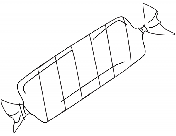 Candy coloring page image