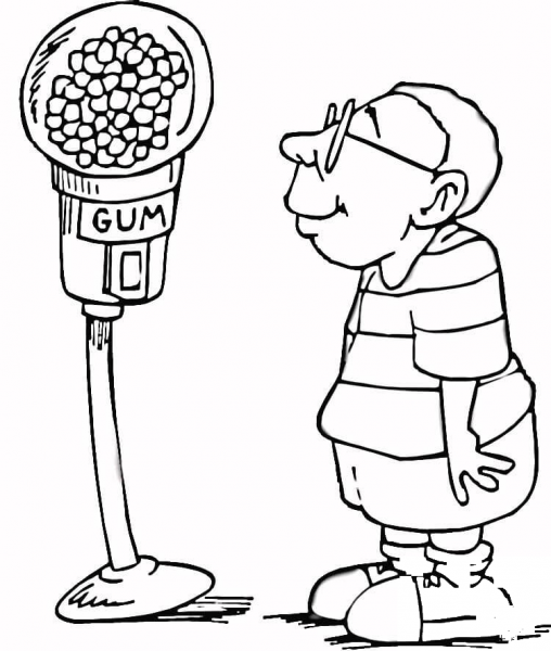 Candy Machine coloring page image