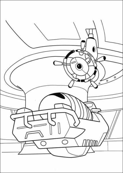 Captain’s Place  coloring page image
