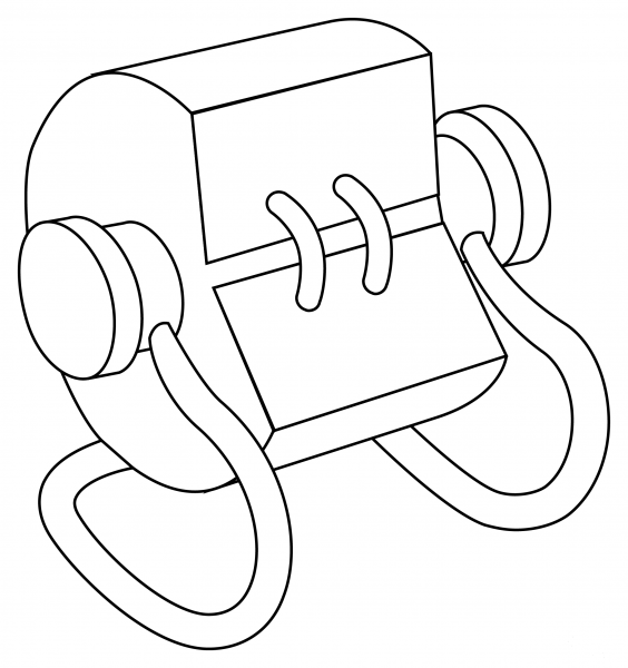 Card Index coloring page image