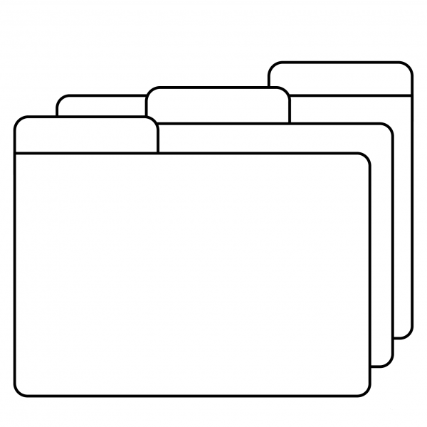 Card Index Dividers Emoji coloring page image