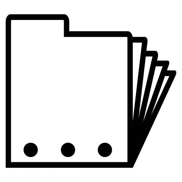 Card Index Dividers Emoji coloring page image