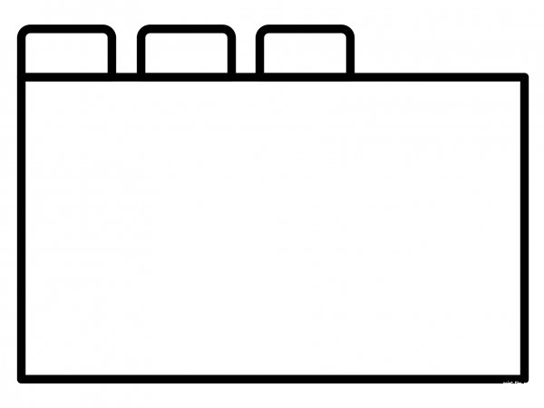 Card Index Emoji coloring page image