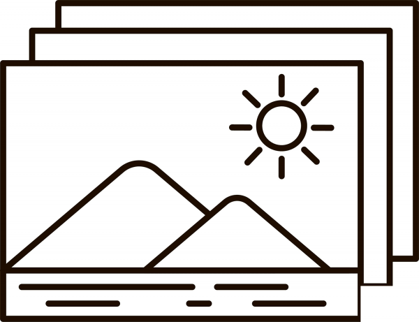 Cards coloring page image