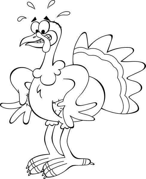 Cash-strapped Turkey coloring page image