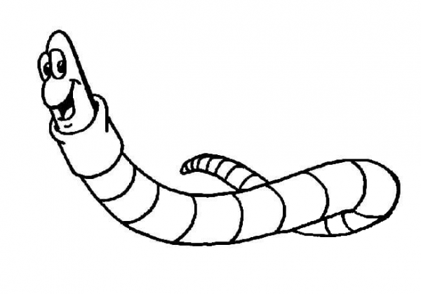 Caterpillar  coloring page image