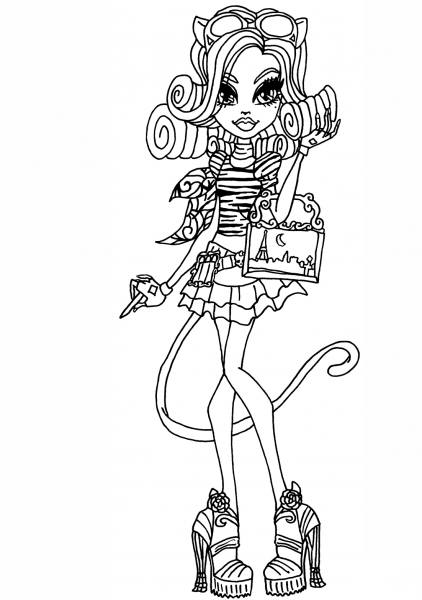 Catherine DeMew coloring page image