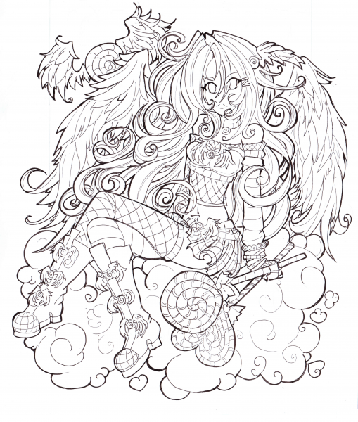 Ceci coloring page image