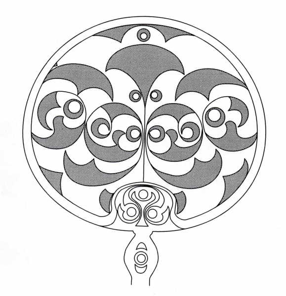Celtic Design 2 coloring page image