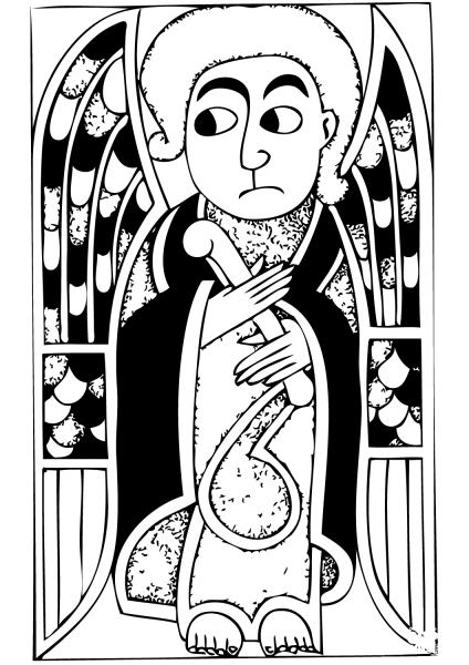 Celtic Design coloring page image