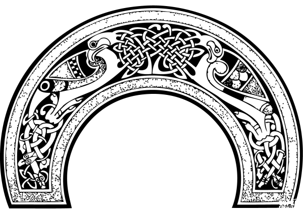 Celtic Design coloring page image