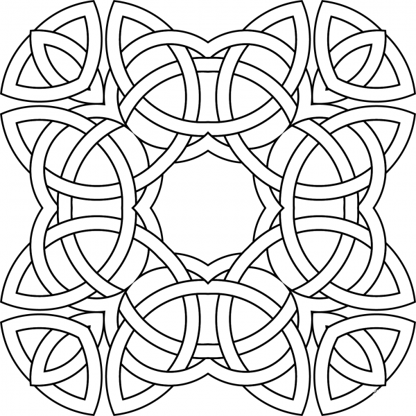 Celtic Knots Revenge coloring page image