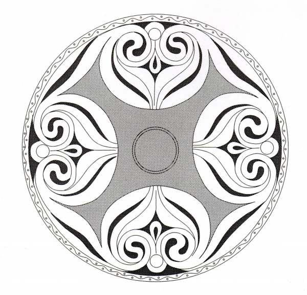 Celtic Mandala 7 coloring page image