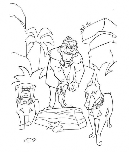 Charles F Muntz  coloring page image