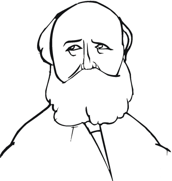 Charles Francois Gounod  coloring page image