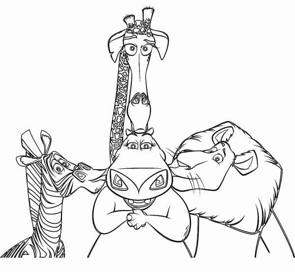 Charming Gloria  coloring page image
