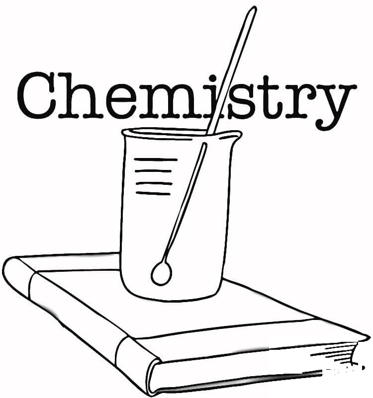 Chemistry coloring page - ColouringPages