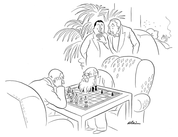 Chess Competition  coloring page image