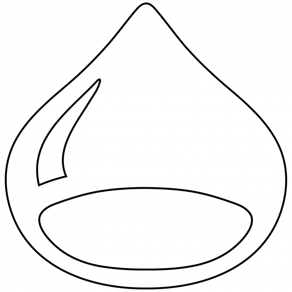 Chestnut Emoji coloring page image