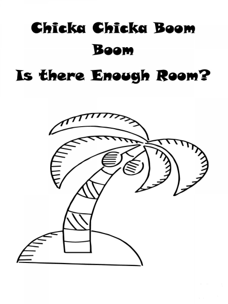 Chicka Chicka Boom Boom is There Enough Room coloring page image