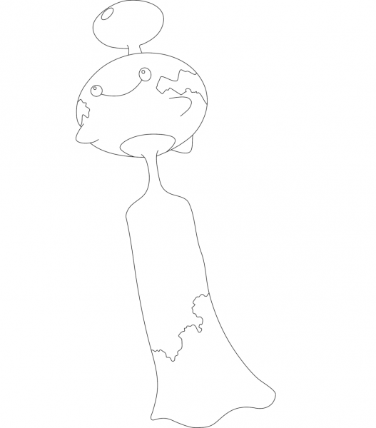 Chimecho coloring page image