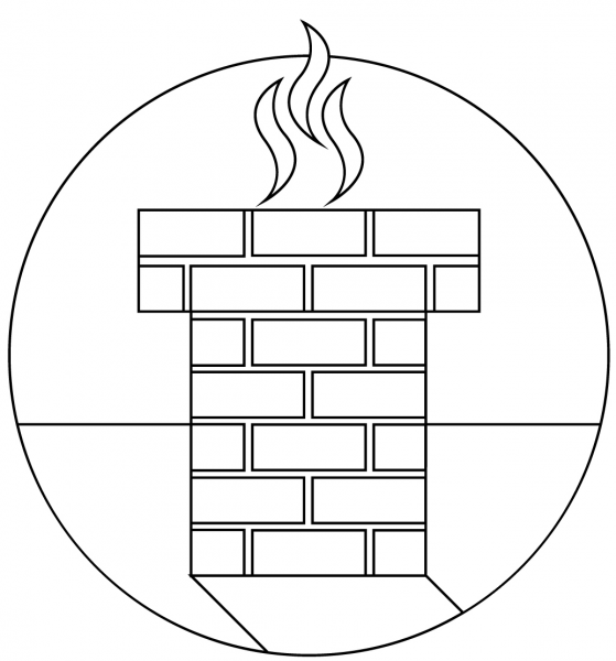 Chimney coloring page image