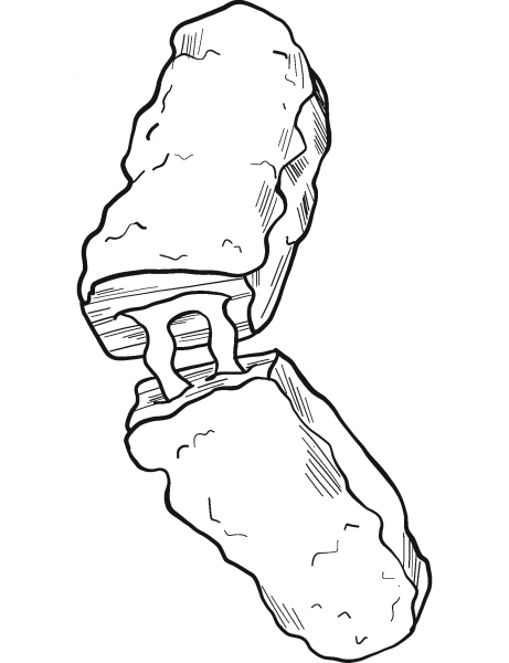 Chocolate Bar coloring page image